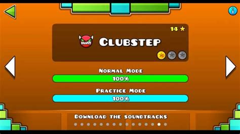 Geometry Dash Level 14 Clubstep Complete Youtube