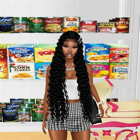 Imvu Outfits Ideas Cute Sims 4 Black Hair Chocolate Girls Black Girl