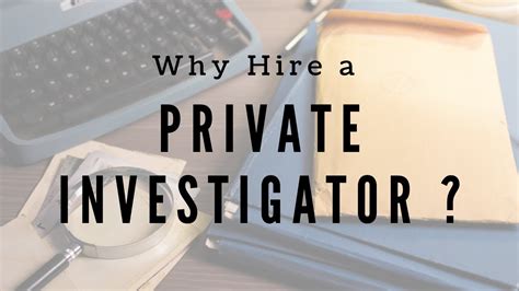 What Can A Private Investigator Do Legal Reasons To Hire A Private
