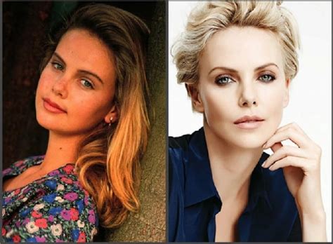 Charlize Theron Before And After Plastic Surgery