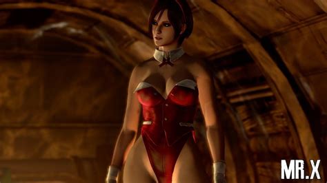 Resident Evil 6 Ada Wong With Bunny Costume Gameplay PC Mod New Intro