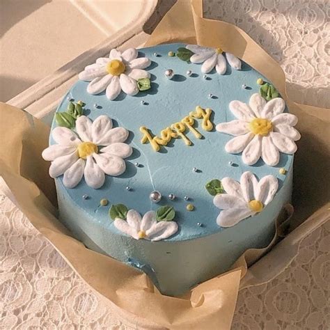 Aesthetic Food Simple Birthday Cake Cake Pretty Birthday Cakes