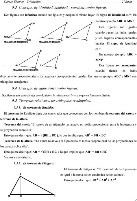95 Usar Propiedades De ángulos Triángulos Y El Teorema De Pitágoras
