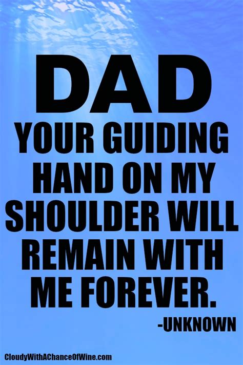 Smile for me, my love. 25 Father's Day quotes to say 'I love you'