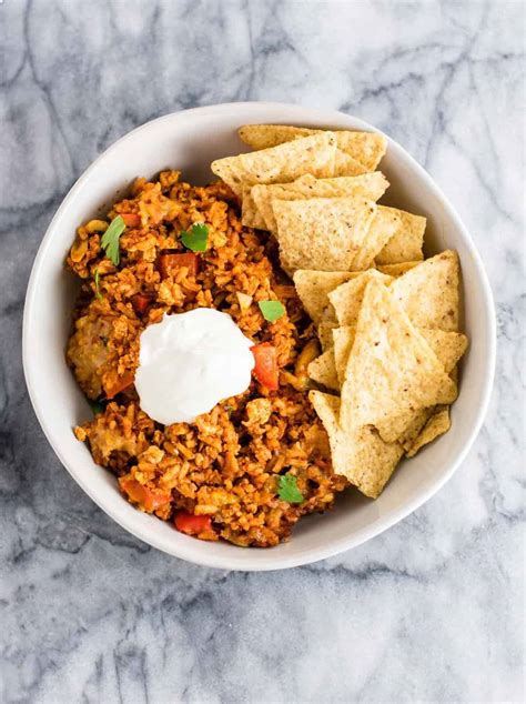 26 easy tofu recipes to make tonight. Tofu Mexican Rice Casserole Recipe - Build Your Bite