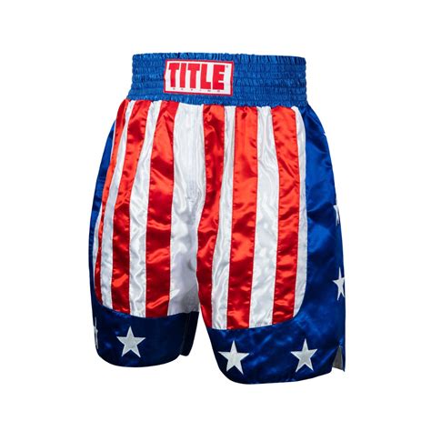 Title Usa Stock Boxing Trunks Title Boxing Gear