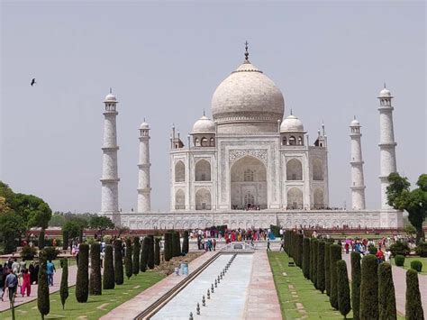 From 10am until sunset indian the taj mahal is ridiculously crowded in the afternoons. Best Way To Get To The Taj Mahal From The Us / Taj Mahal ...