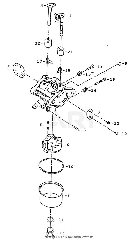 Kohler Carburetor Parts Diagram
