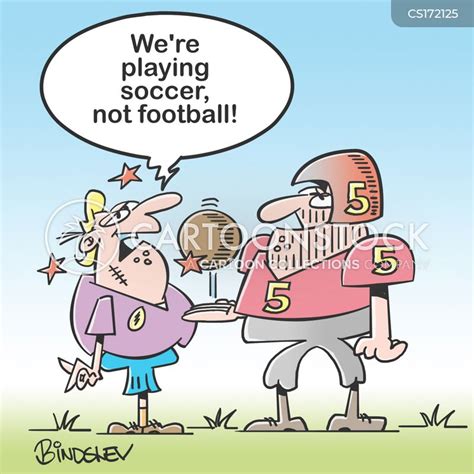 Soccer Player Cartoons And Comics Funny Pictures From Cartoonstock