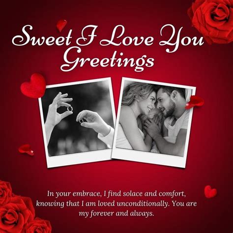 150 Cute Heartwarming Sweet I Love You Greetings For Lovers