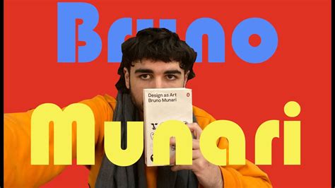 Design As Art Bruno Munari Book Review Youtube