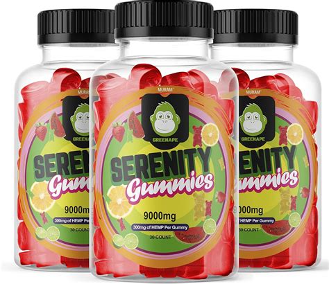 Green Ape Serenity Gummies 3 Month Supply 3 Pack In Nepal At NPR