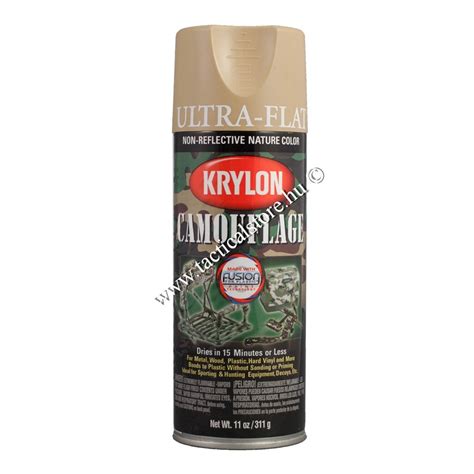 When you find the paint defect start to sand it down with your sand paper. Krylon Ultra Flat Camo Sand Spray Paint - Tactical Store