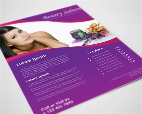 Free psd party flyer template for your club or music event. 15+ Beauty Salon Flyer Template PSD, Ai and Vector EPS ...