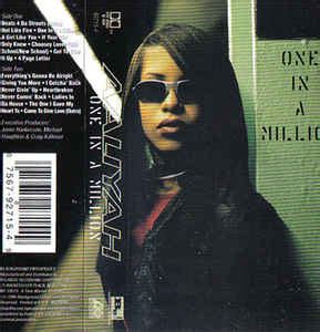It is the first reality singing competition to offer a rm 1 million prize to the winner. Aaliyah - One In A Million (Cassette, Album) at Discogs