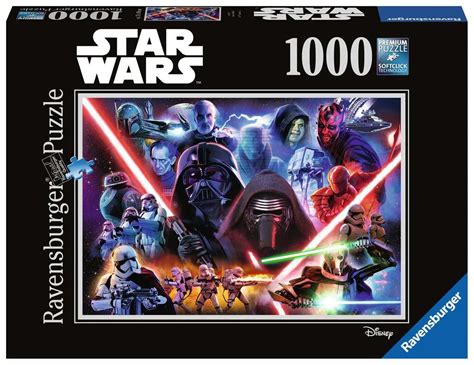 I asked my husband to choose a 1000 pieces puzzle for me. Star Wars Limited Edition 5 - 1000 Pieces