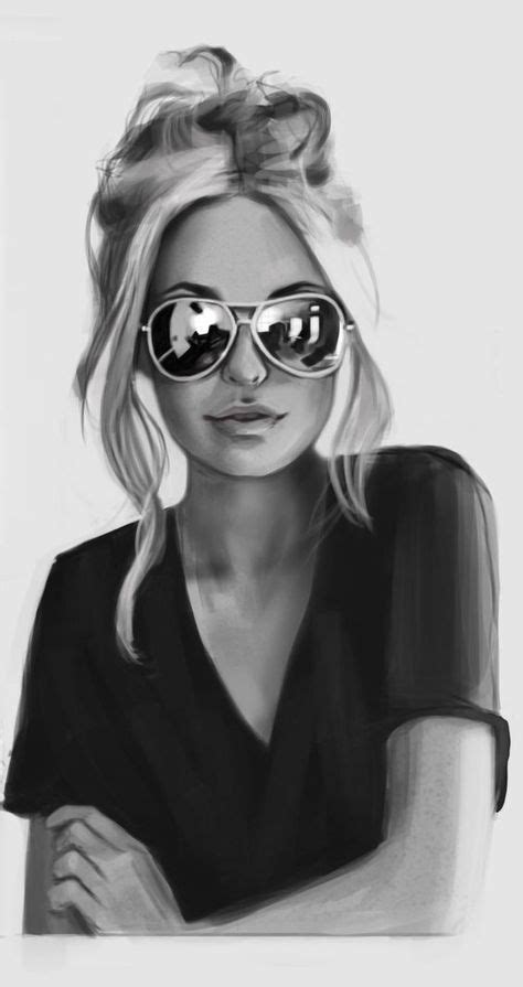 Sunglasses Girl Konni Dee On Artstation At Artwork Azak Portre