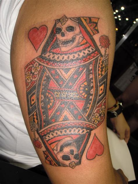 Tattoomanila Skull Tattooqueen Of Heart