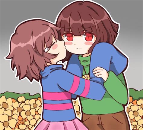 Charisk Ut Shipping Frisk Chara Undertale Funny Pictures