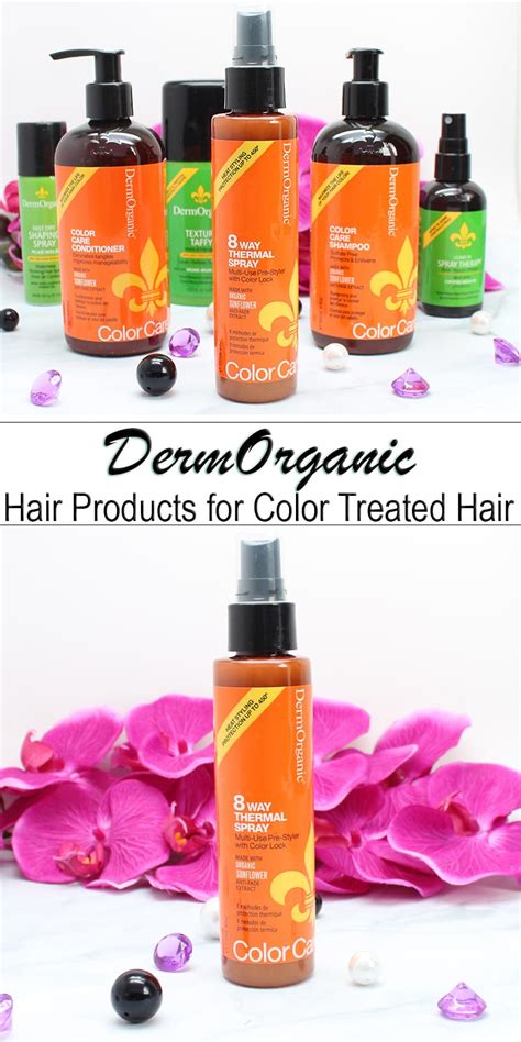 Our hair care products are made with pure natural ingredients and smell fabulous! DermOrganic Color Care Hair Care - Organic products for ...