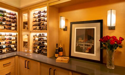 Bluff Overlook Transitional Wine Cellar Seattle By Aome
