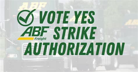 Abf Teamsters Voting On Strike Authorization