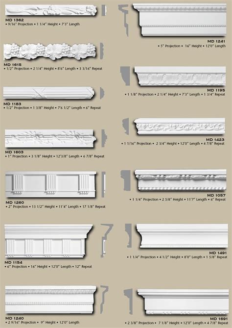 We have provided 14 inspiring ideas that can elevate your room's design! Polyurethane Chair Rail / Frieze, page 1 from Vintage ...