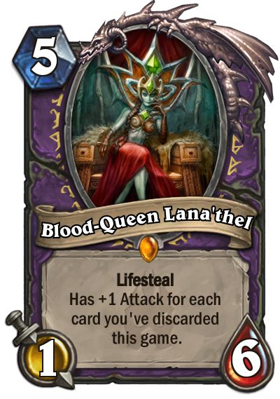 Blood Queen Lanathel Card Art Based On Liliana Vess From Mtg