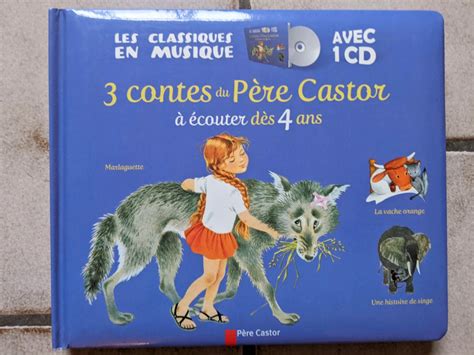 Livre Cd 3 Contes Du Père Castor Vinted