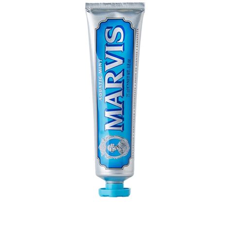 Зубная паста marvis jasmin mint. Marvis Aquatic Mint Toothpaste (75ml)