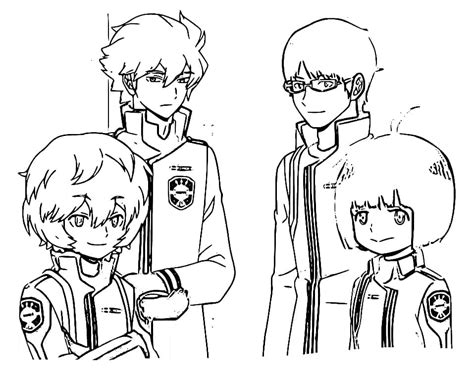 World Trigger coloring pages - ColoringLib