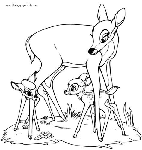 Bambi Coloring Pages Coloring Pages For Kids Disney Coloring Pages Printable Coloring