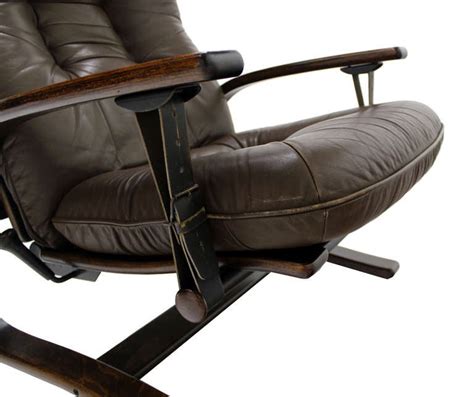 Maurice villency teak mid century modern desk w/leather chair, from local home, in very nice used condition, measures 65 x. Danish Mid Century Modern Leather Recliner Lounge Chair at ...