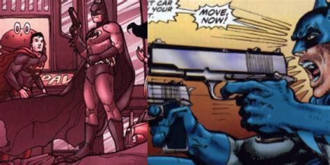 Every Time Batman Used A Gun And Why