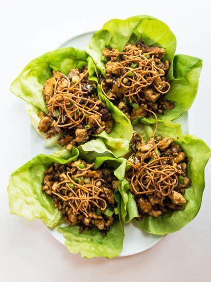 Served on our cauliflower pizza crust. Skinny Vegan Thai Peanut Lettuce Wraps 1 block Trader Joe ...