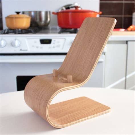 Prepara's tablet stand is a solid choice for a great price. Kitchen iPad Stand - zeitgeist