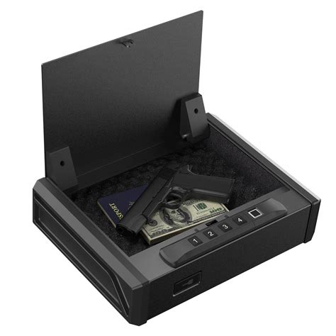 RPNB RP19001F Pistol Safe with Biometric Fingerprint Lock - Safe and