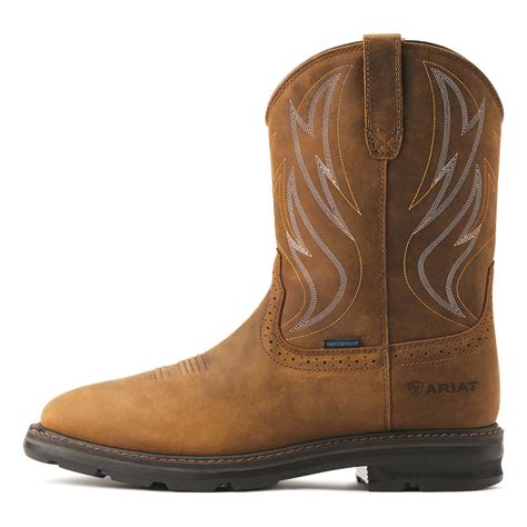 Ariat Mens Spot Hog Romeo Work Boots 664426 Casual Shoes At