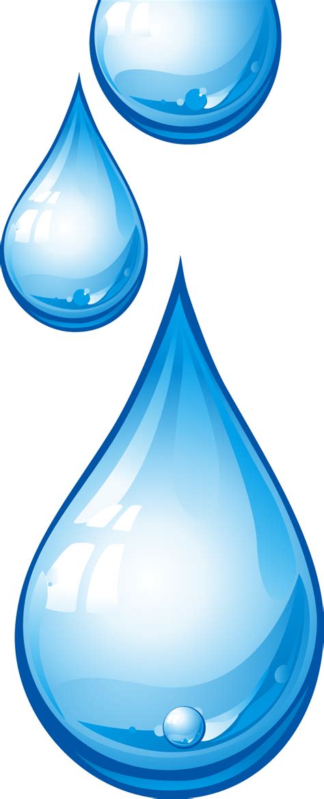 Drop Water Euclidean Vector Fine Drops Of Water Droplets Png Download