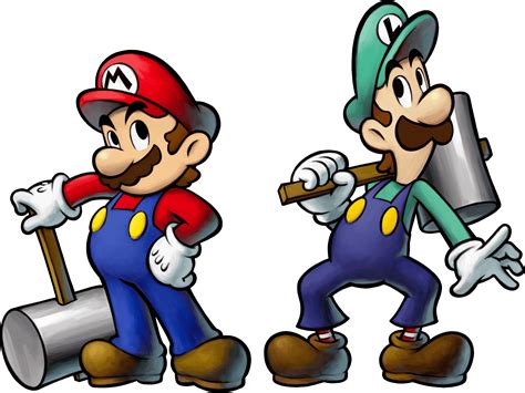 Mario And Luigi Bowsers Inside Story Ds Artwork Including Enemies