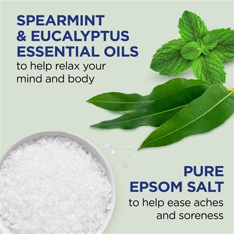Dr Teals Pure Epsom Salt Soaking Solution Relax And Relief With Eucalyptus Spearmint 3 Lb