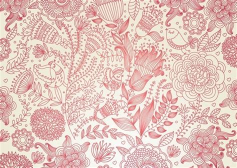 Download Vintage floral vector background Free vector in Encapsulated PostScript eps ( .eps ) vector ...