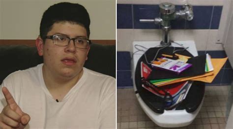 Students Surprise Bullied Deaf Teen Whose Backpack Was Dumped In Toilet