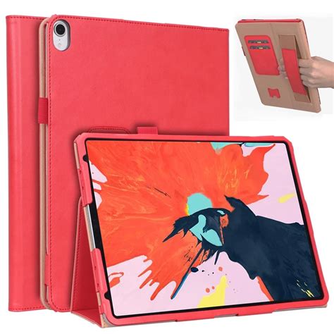 Luxury Business Flip Book Pu Cover Case With Stand For Ipad Pro 11 Inch