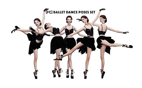 Ballet Dance Poses Set At Flower Chamber Sims 4 Updates Sims Sims