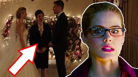 Felicity And Oliver Get Married Arrow Season 4 Youtube