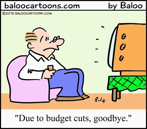 Cartoon Of The Day Budget Cuts Common Sense Evaluation