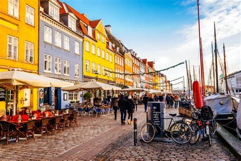 Nyhavn District Is One Of The Most Famous Landmarks In Copenhagen With