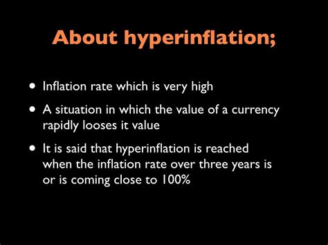 Hyperinflation Definition Causes Effects Examples