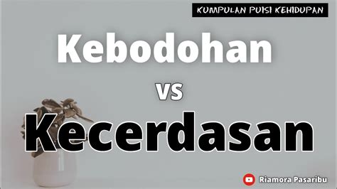 Kebodohan Vs Kecerdasan Orang Cerdas Menghadapi Orang Bodoh Yang Punya Power Youtube